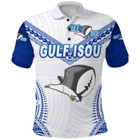 Papua New Guinea PRK Gulf Isou Polo Shirt Rugby Original Style White LT8 - Wonder Print Shop