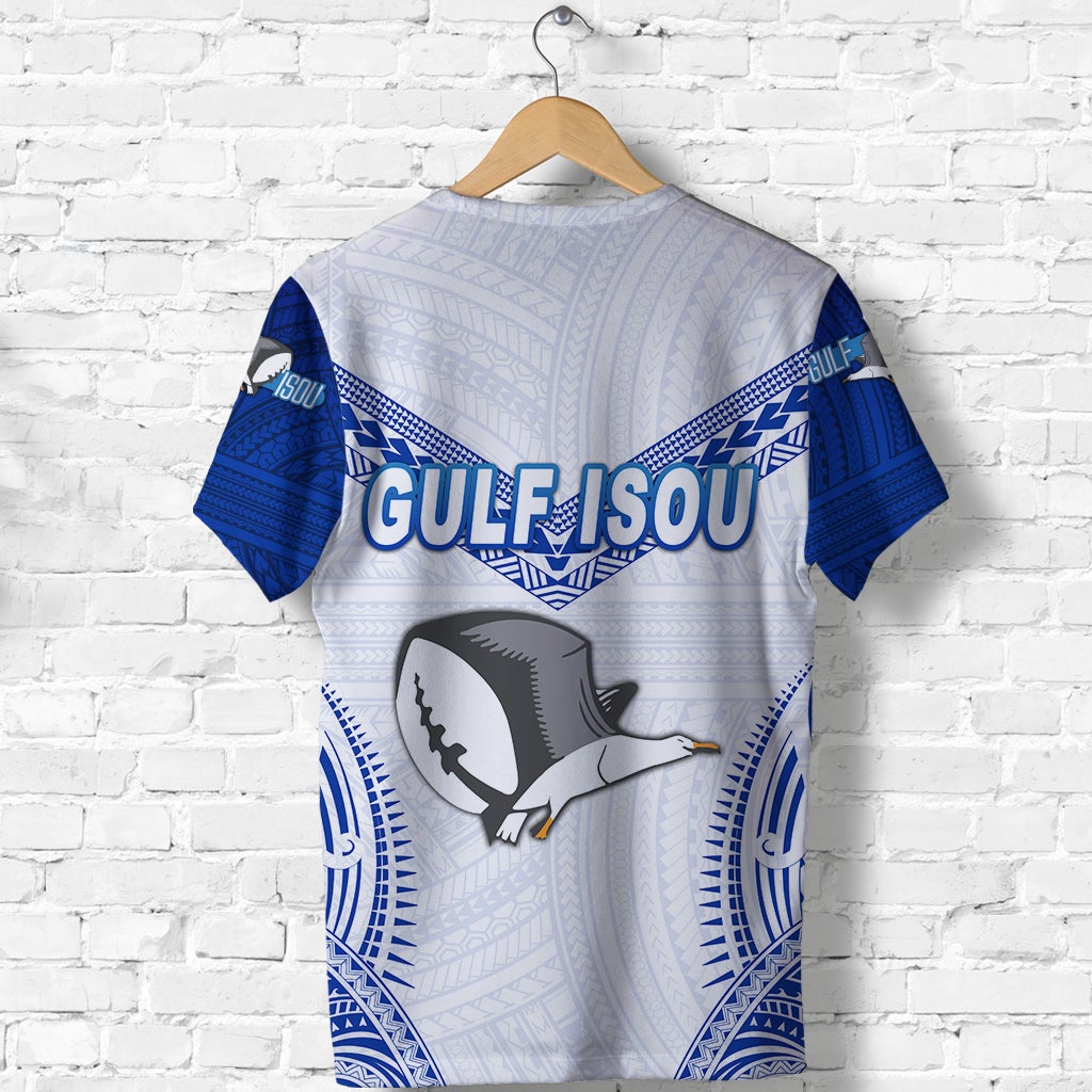 Papua New Guinea PRK Gulf Isou T Shirt Rugby Original Style White LT8 - Wonder Print Shop