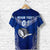 Custom Papua New Guinea PRK Gulf Isou T Shirt Rugby Original Style Blue, Custom Text And Number LT8 - Wonder Print Shop