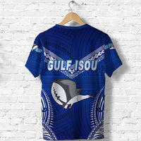 Papua New Guinea PRK Gulf Isou T Shirt Rugby Original Style Blue LT8 - Wonder Print Shop