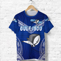 Papua New Guinea PRK Gulf Isou T Shirt Rugby Original Style Blue LT8 - Wonder Print Shop