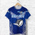 Custom Papua New Guinea PRK Gulf Isou T Shirt Rugby Original Style Blue, Custom Text And Number LT8 - Wonder Print Shop