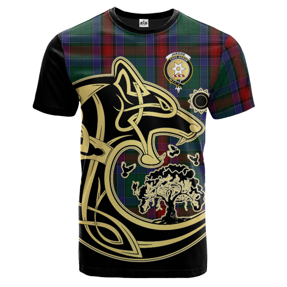 scottish-jardine-dress-clan-crest-celtic-wolf-tartan-t-shirt