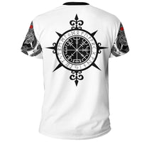 Viking T Shirt, Tattoo All Over Print RLT12 - Wonder Print Shop