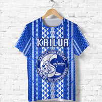 Custom Hawaii Kailua High School T Shirt Surfriders Simple Style LT8 - Wonder Print Shop