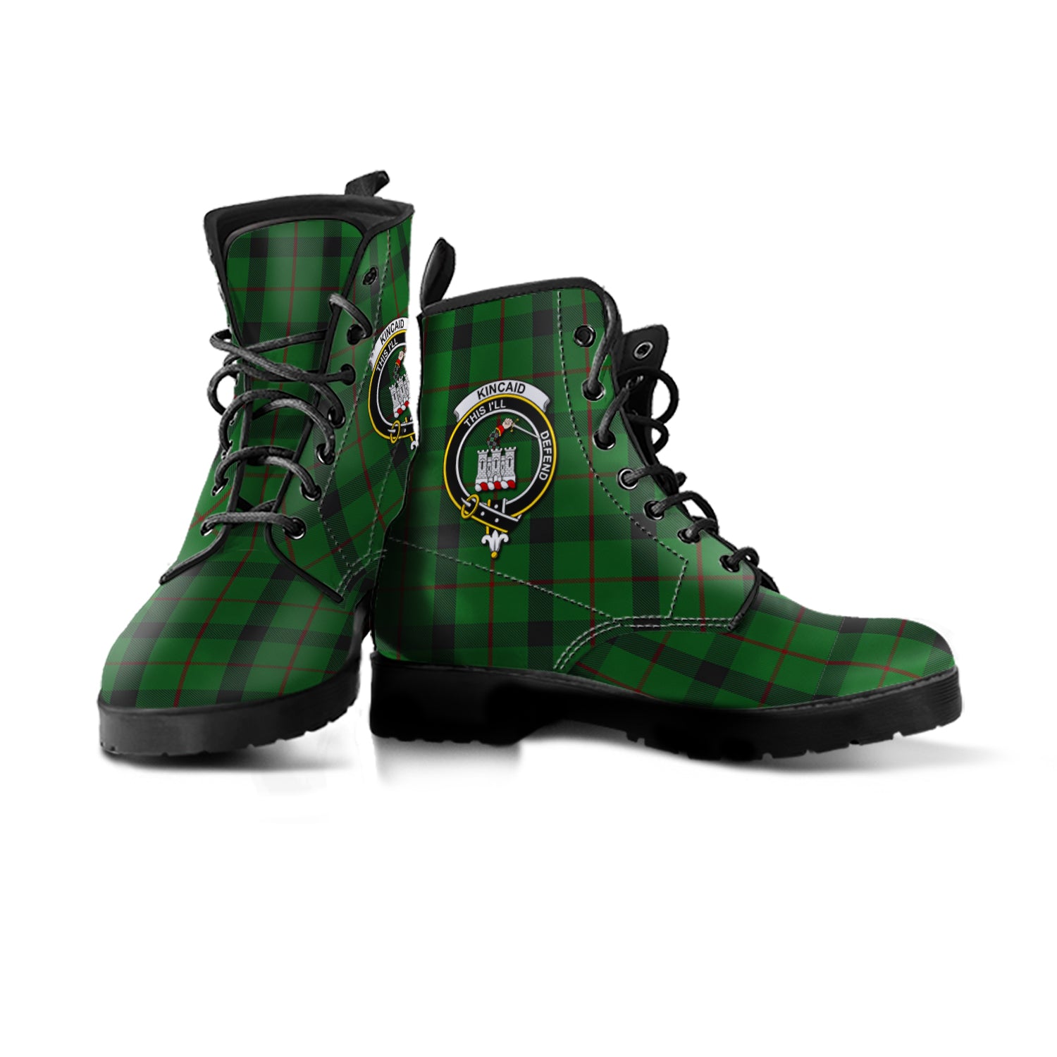 scottish-kincaid-clan-crest-tartan-leather-boots