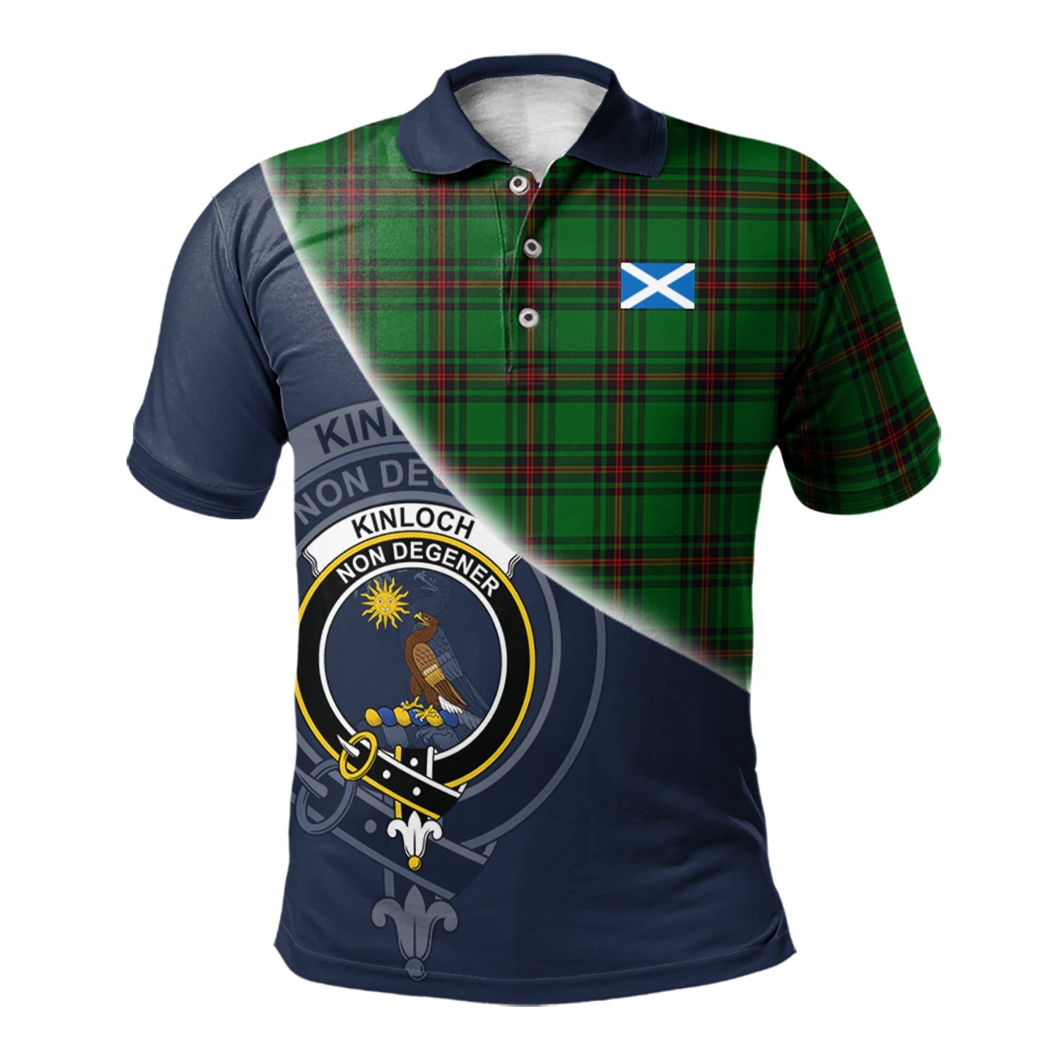 scottish-kinloch-clan-crest-tartan-scotland-flag-half-style-polo-shirt