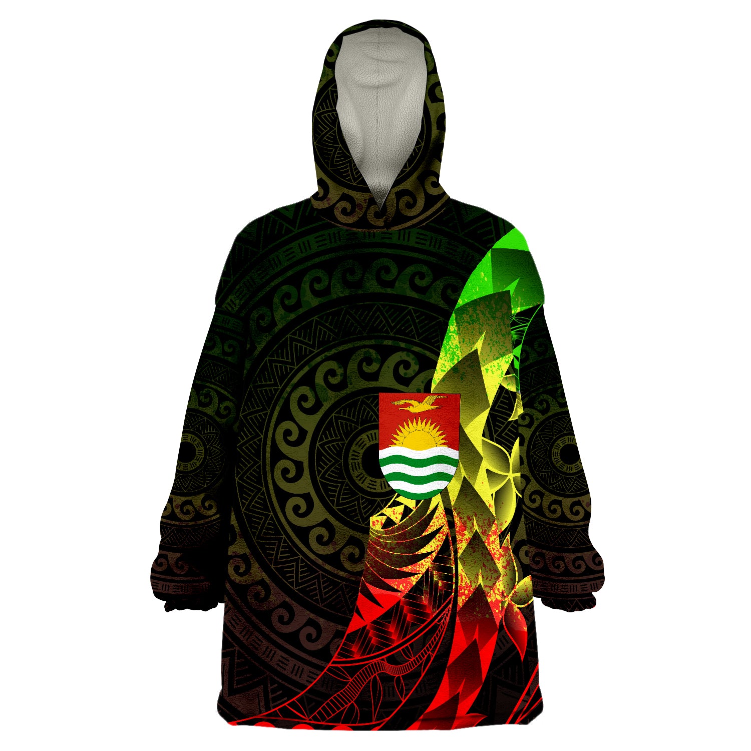 kiribati-polynesian-pattern-style-reggae-color-wearable-blanket-hoodie
