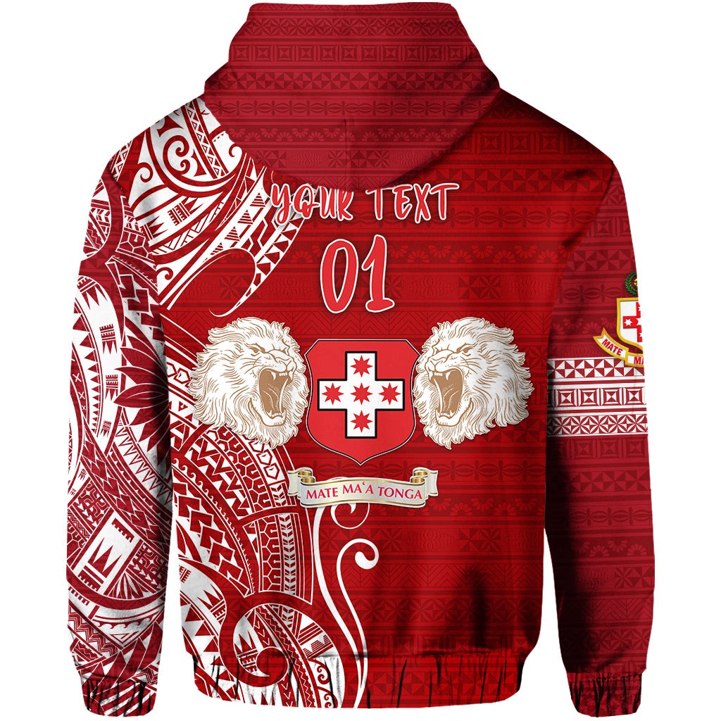 Custom Kolisi Tonga Mate Maa Tonga Hoodie Laione Ashburton Old Boys, Custom Text And Number LT8 - Wonder Print Shop