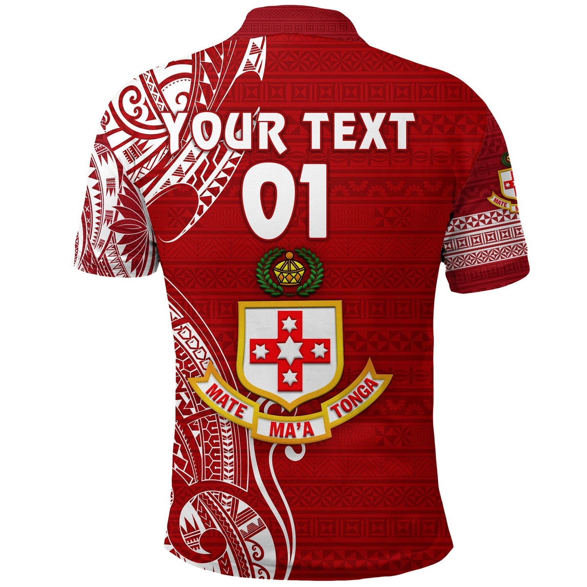 Custom Kolisi Tonga Mate Maa Tonga Polo Shirt Original, Custom Text And Number LT8 - Wonder Print Shop