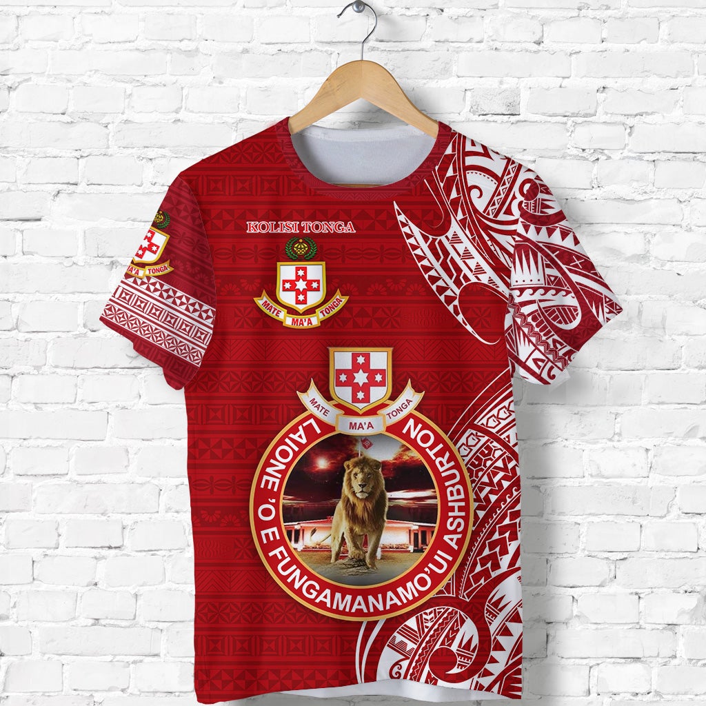 Custom Kolisi Tonga Mate MaA Tonga T Shirt Laione O E FungamanamoUi Ashburton, Custom Text And Number LT8 - Wonder Print Shop