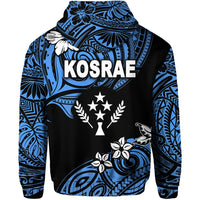 FSM Kosrae Hoodie Unique Vibes Blue LT8 - Wonder Print Shop