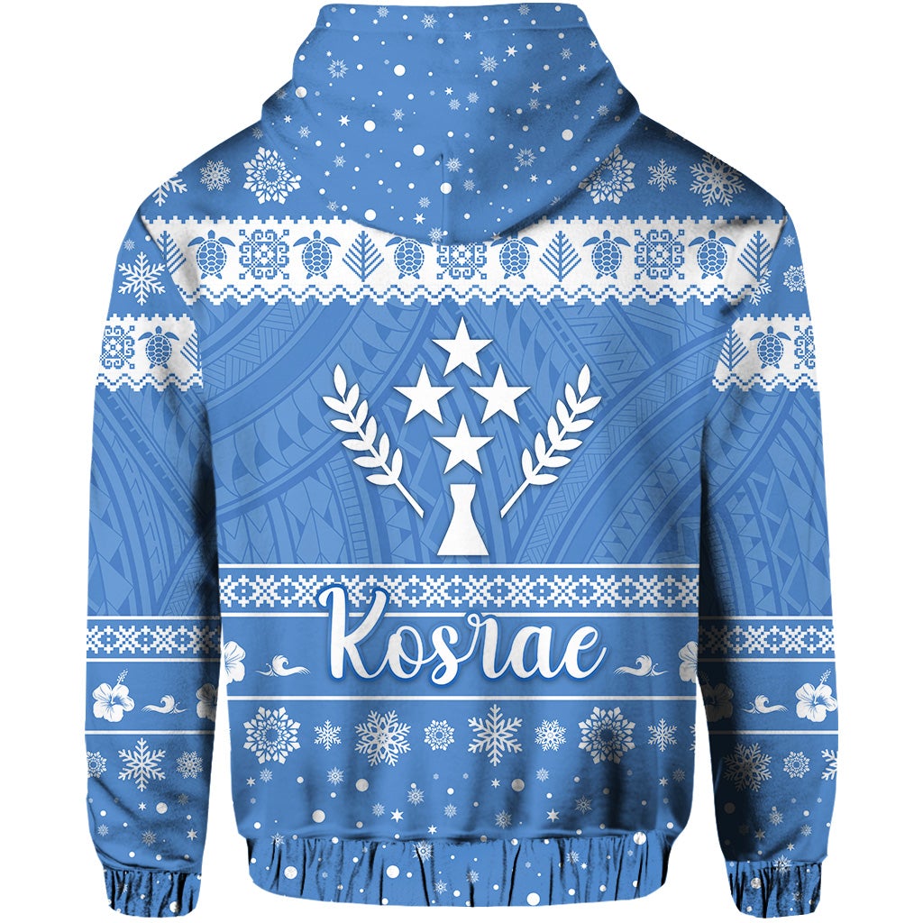 Christmas FSM Kosrae Hoodie Simple Style LT8 - Wonder Print Shop