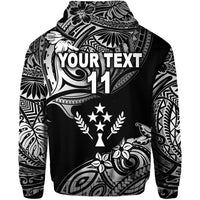 Custom FSM Kosrae Zip Hoodie Unique Vibes Black LT8 - Wonder Print Shop