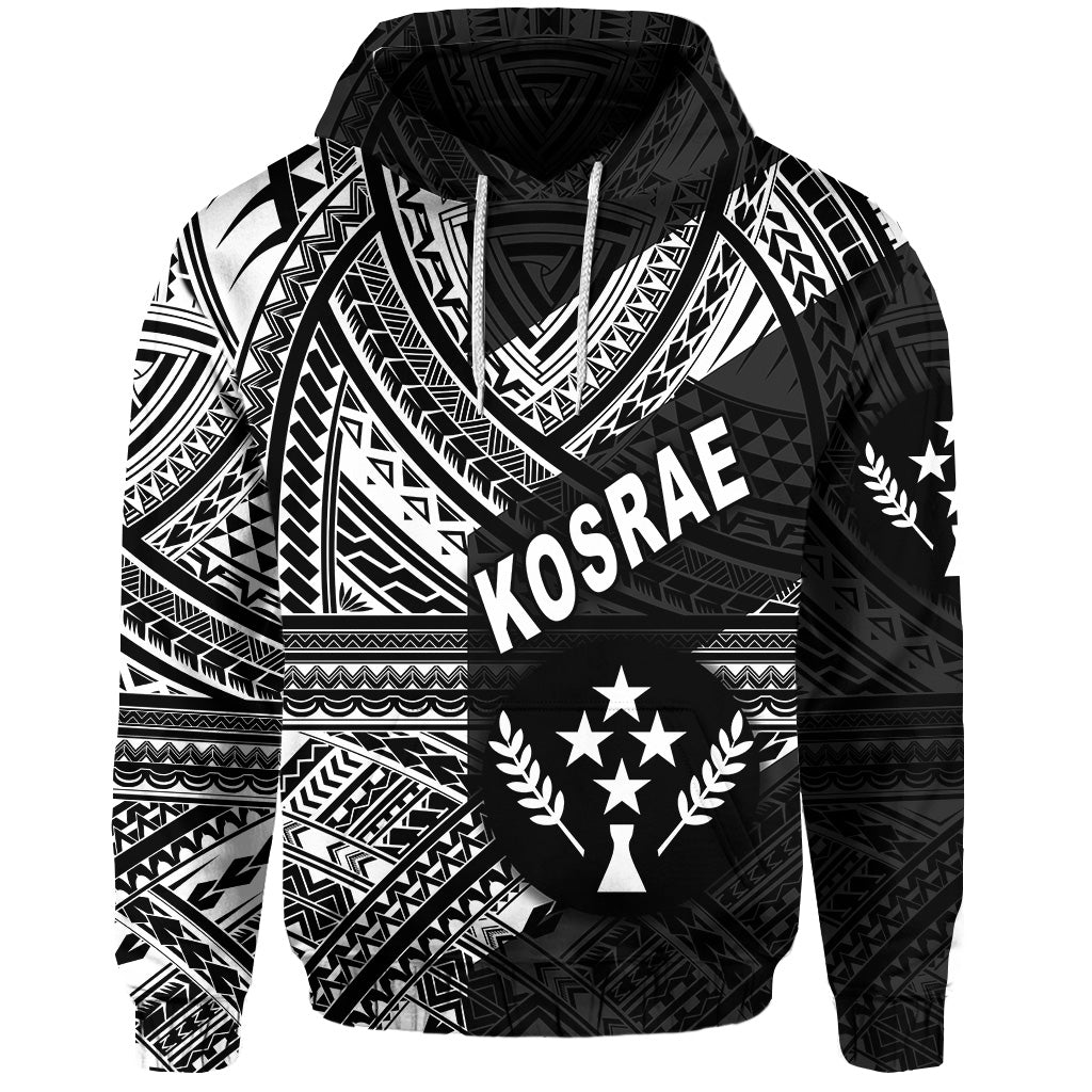 Custom FSM Kosrae Hoodie Original Style Black LT8 - Wonder Print Shop