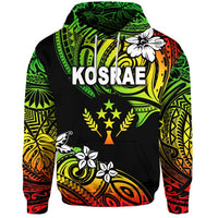 FSM Kosrae Hoodie Unique Vibes Reggae LT8 - Wonder Print Shop