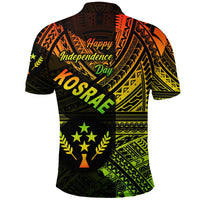 FSM Kosrae Polo Shirt Happy Independence Day Original Vibes Reggae LT8 - Wonder Print Shop