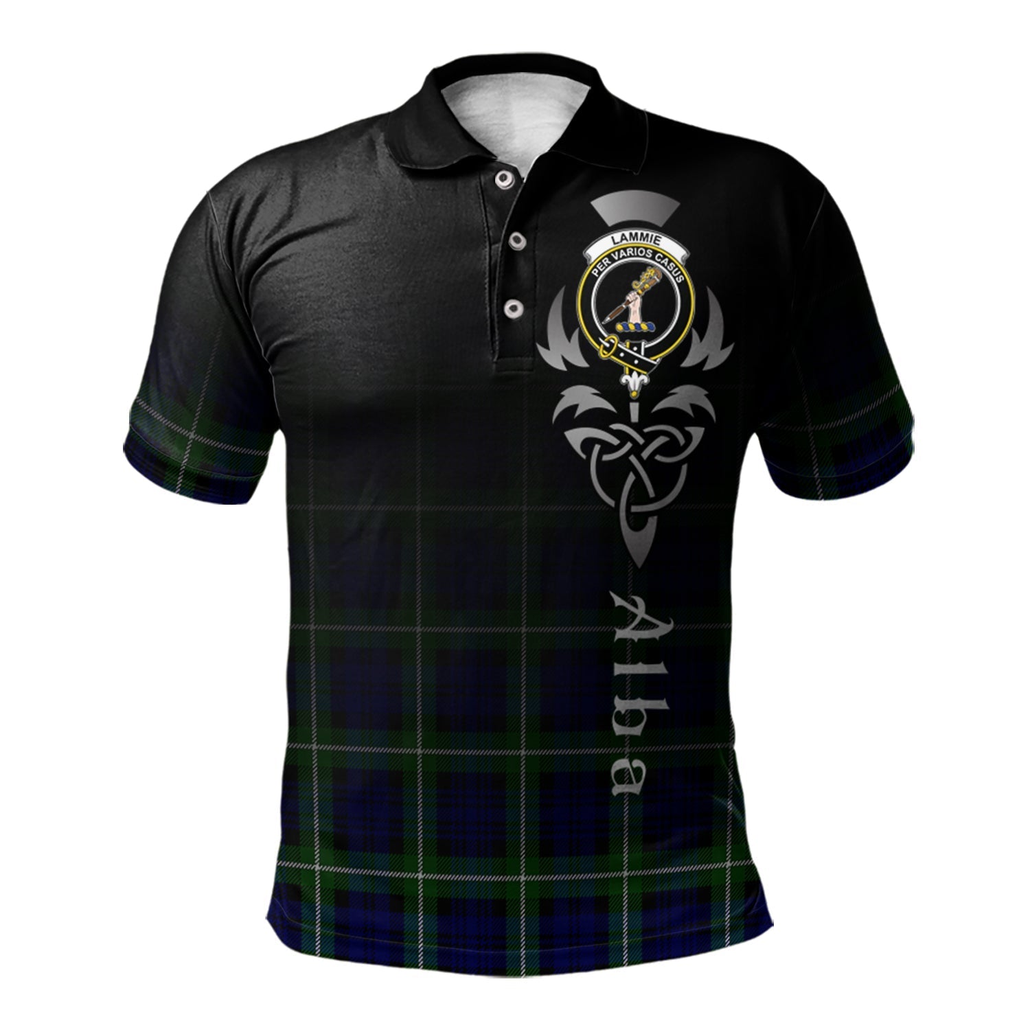 scottish-lammie-clan-crest-tartan-alba-celtic-polo-shirt