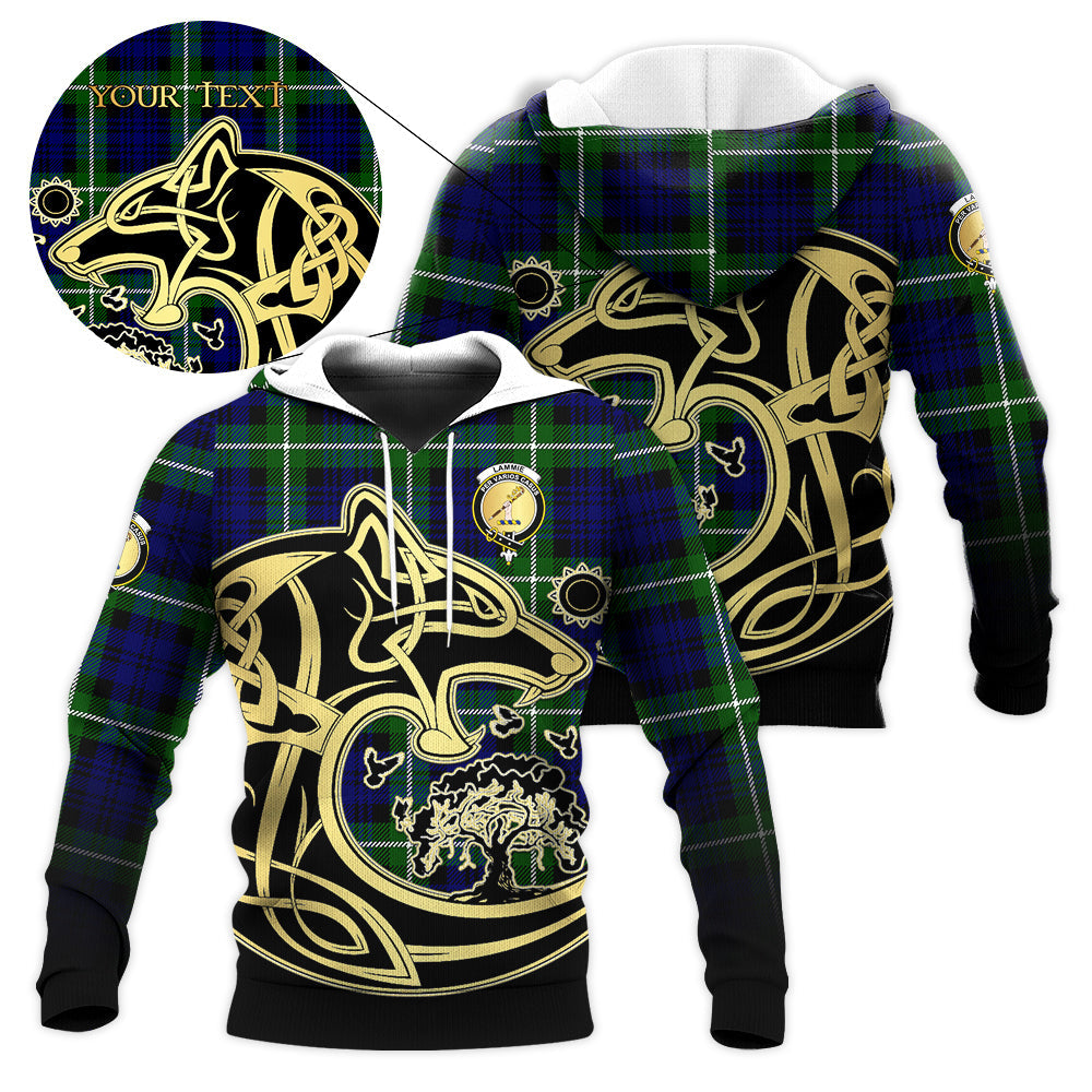 scottish-lammie-clan-crest-celtic-wolf-tartan-hoodie
