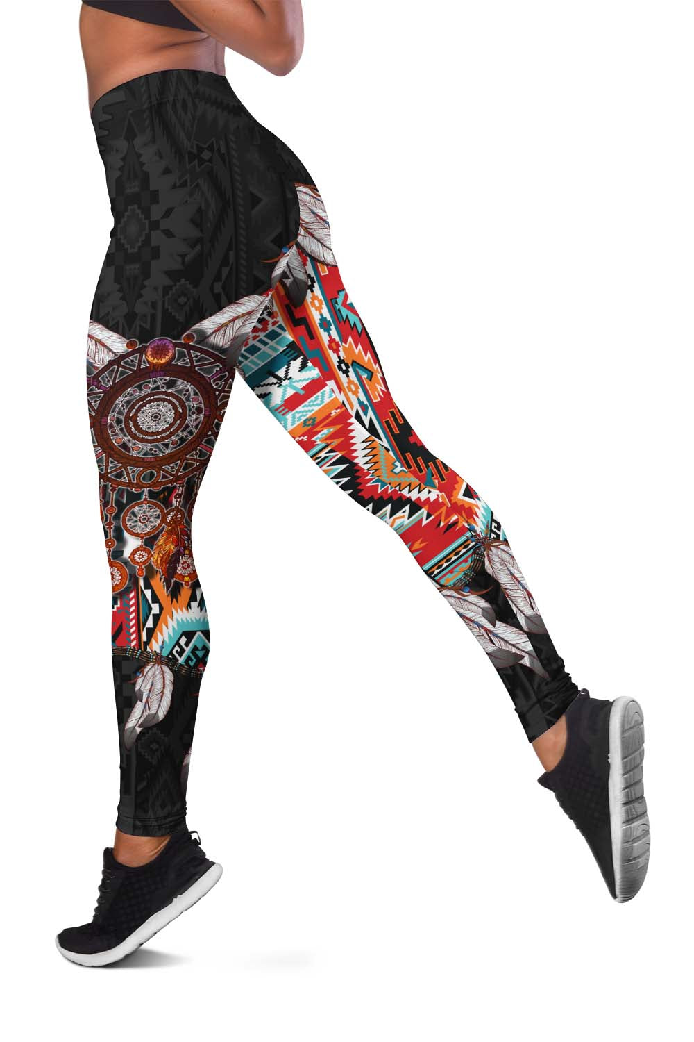 native-american-leggings-native-patterns-dreamcatcher