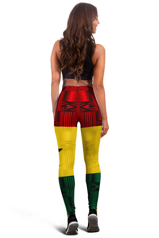 ghana-flag-mix-patterns-legging