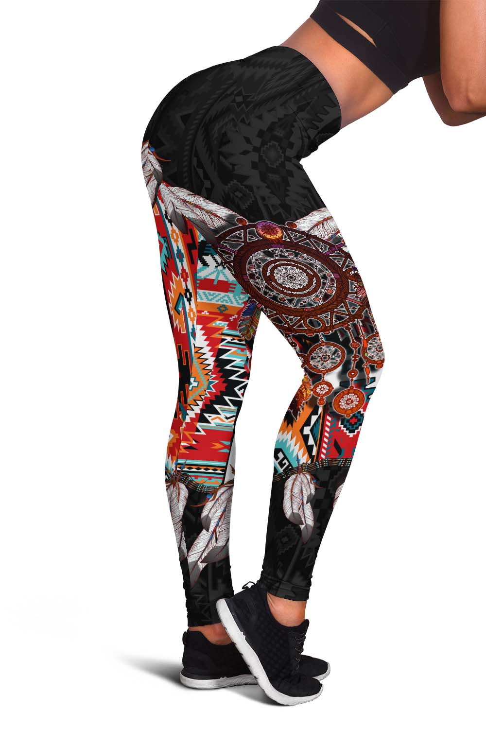 native-american-leggings-native-patterns-dreamcatcher