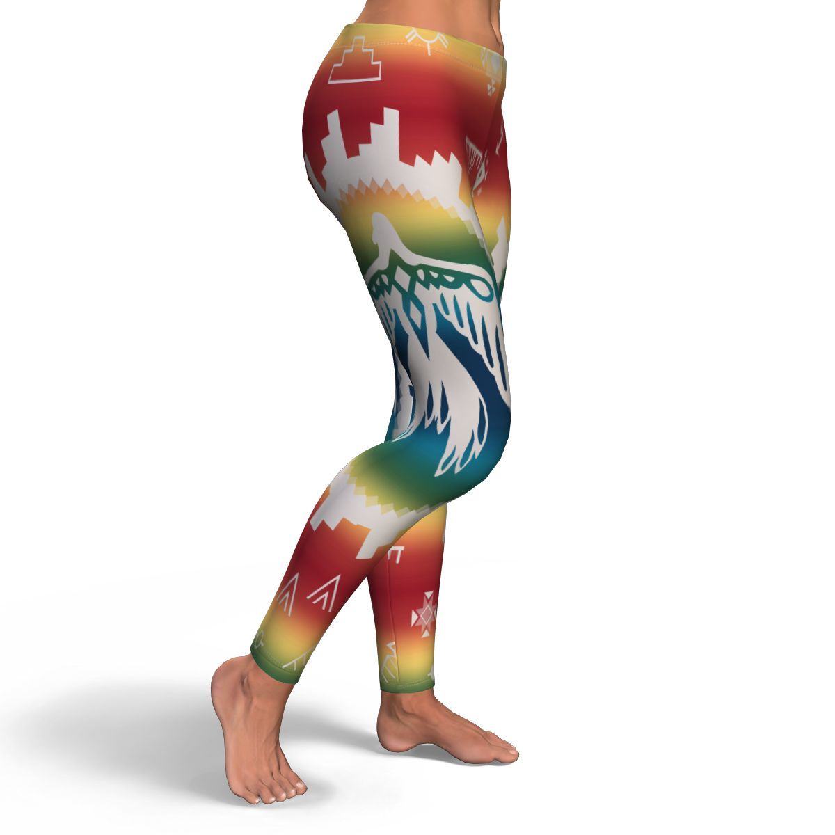 thunderbird-rainbow-naive-american-design-leggings