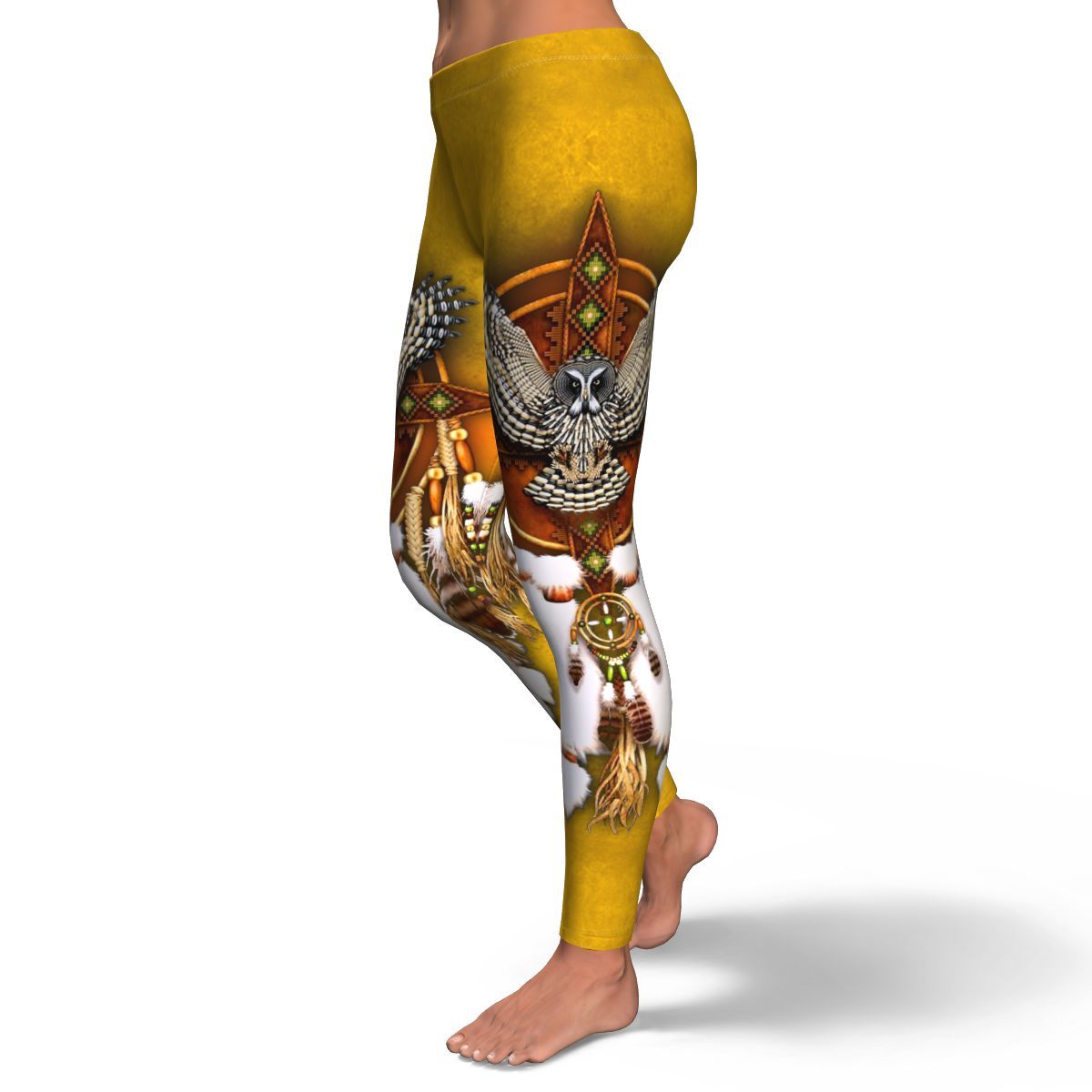 owl-dreamcatcher-yellow-native-american-design-leggings