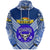 Custom Mate Maa Tonga Hoodie Leimatua Bulls Creative Style Blue NO.1, Custom Text And Number LT8 - Wonder Print Shop