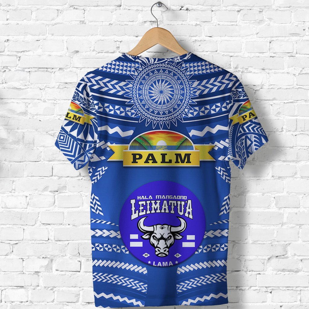 Mate MaA Tonga T Shirt LeimatuA Bulls Creative Style Blue No.1 Lt8 - Wonder Print Shop