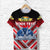 Custom Mate MaA Tonga T Shirt Leimatua Bulls Creative Style Red LT8 - Wonder Print Shop