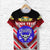 Custom Mate MaA Tonga T Shirt Leimatua Bulls Creative Style Red No.1 LT8 - Wonder Print Shop