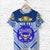 Custom Mate MaA Tonga T Shirt Leimatua Bulls Creative Style Blue No.1 LT8 - Wonder Print Shop