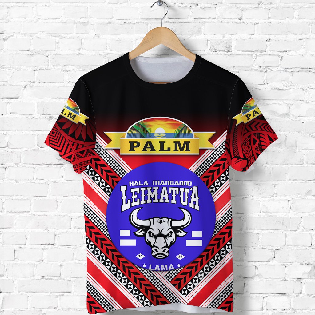 Mate MaA Tonga T Shirt LeimatuA Bulls Creative Style Red No.1 Lt8 - Wonder Print Shop
