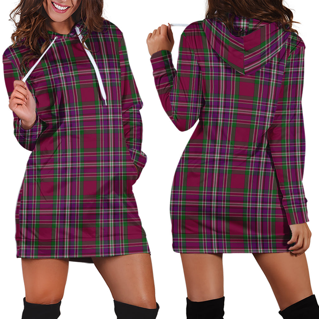 scottish-lendrum-lyon-clan-tartan-hoodie-dress