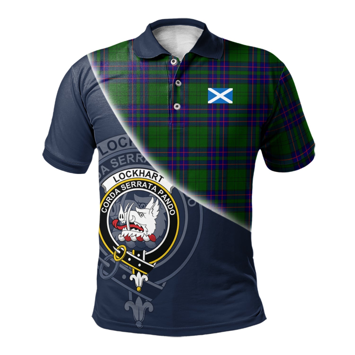 scottish-lockhart-modern-clan-crest-tartan-scotland-flag-half-style-polo-shirt