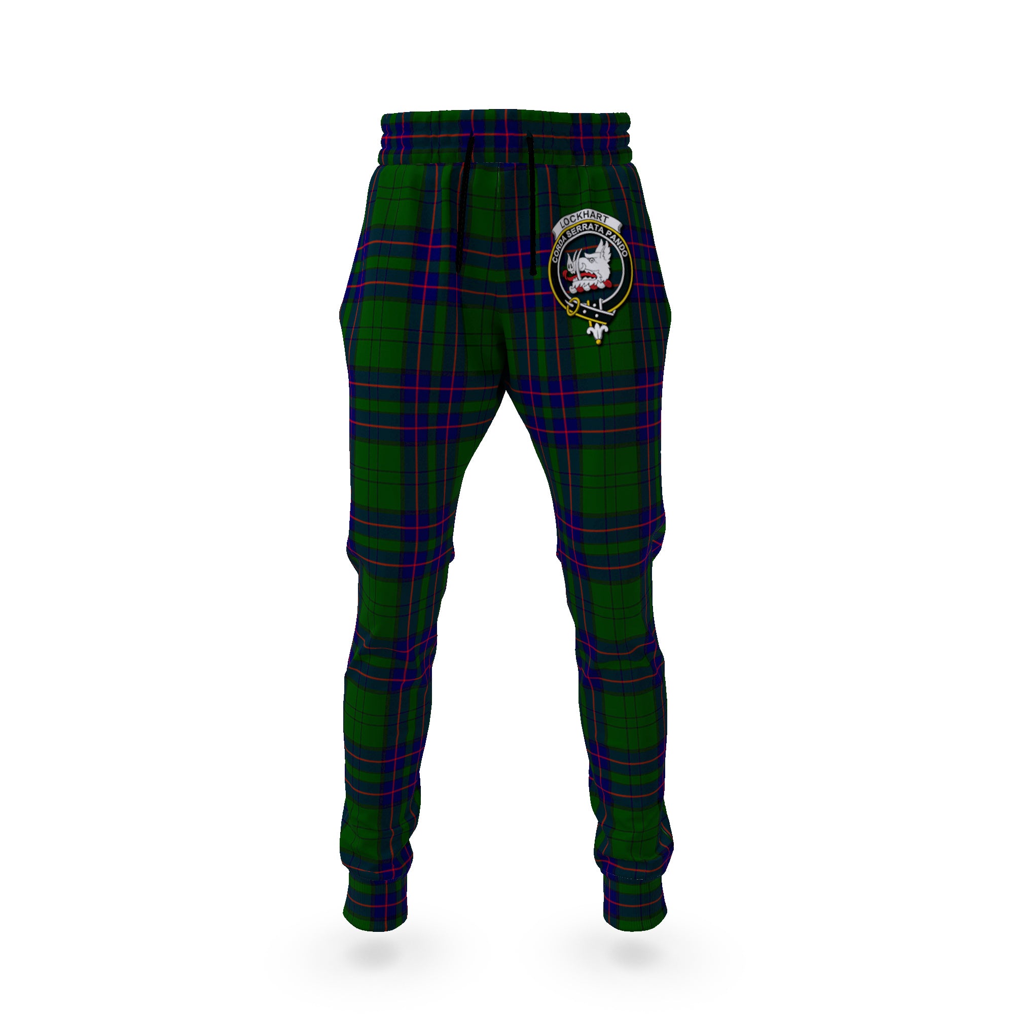 scottish-lockhart-modern-clan-crest-tartan-jogger-pants