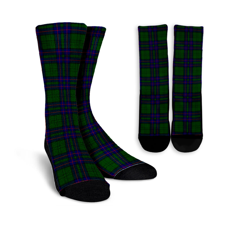 scottish-lockhart-modern-clan-tartan-socks