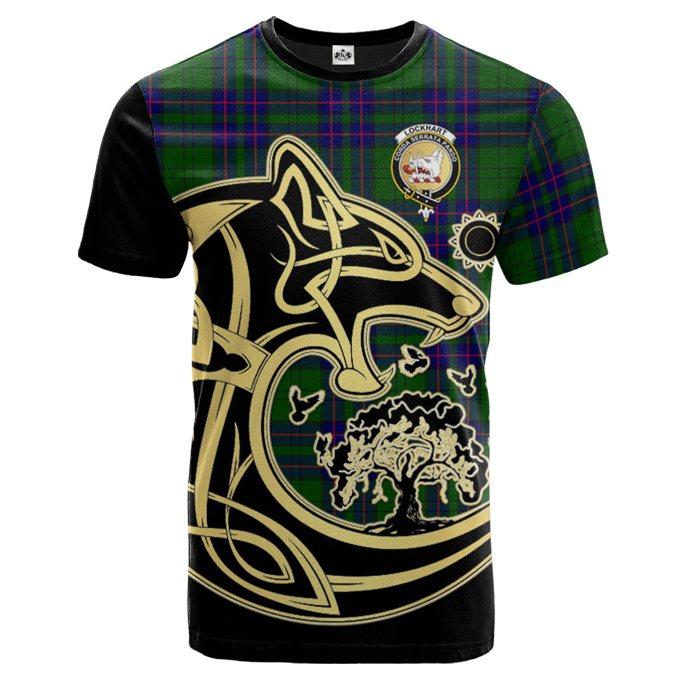 scottish-lockhart-modern-clan-crest-celtic-wolf-tartan-t-shirt