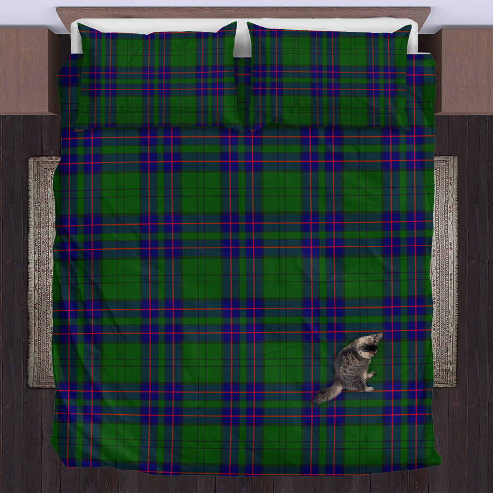 scottish-lockhart-modern-clan-tartan-bedding-set