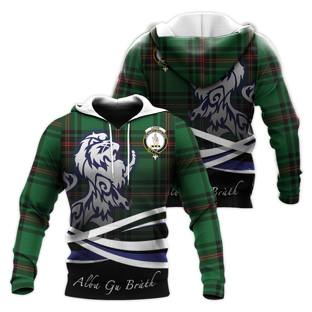 scottish-logie-clan-crest-scotland-lion-tartan-hoodie
