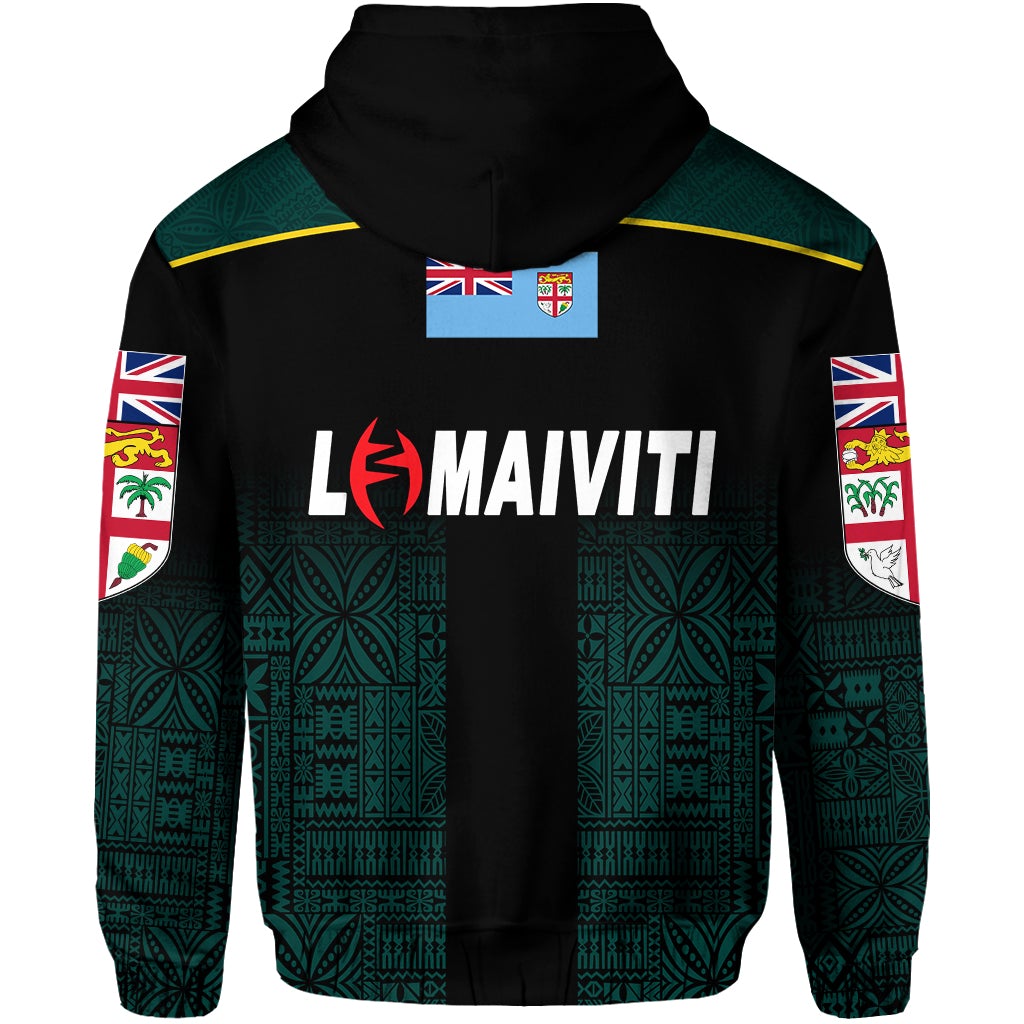 Lomaiviti Fiji Rugby Zip Hoodie Simple Vibes LT8 - Wonder Print Shop