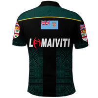 Fiji Lomaiviti Rugby Polo Shirt Simple Vibes LT8 - Wonder Print Shop