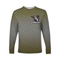 (Custom Personalised) Fishing Man Trip Long Sleeve Shirt LT6 - Wonder Print Shop
