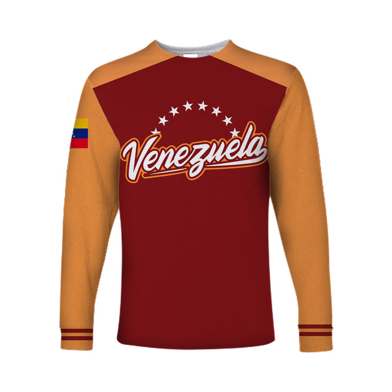custom-personalised-and-number-baseball-classic-2023-venezuela-long-sleeve-shirts-2023