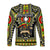 (Custom Personalised) Ethiopia Long Sleeve Shirt Dashiki Black Style LT6 - Wonder Print Shop