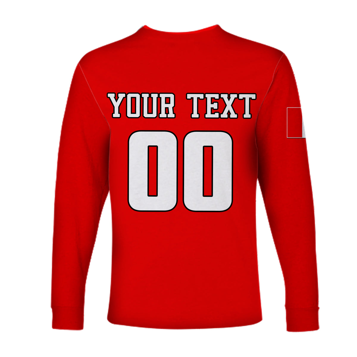(Custom Personalised And Number) Baseball 2023 Canada Long Sleeve Shirts Red Style LT6 - Wonder Print Shop