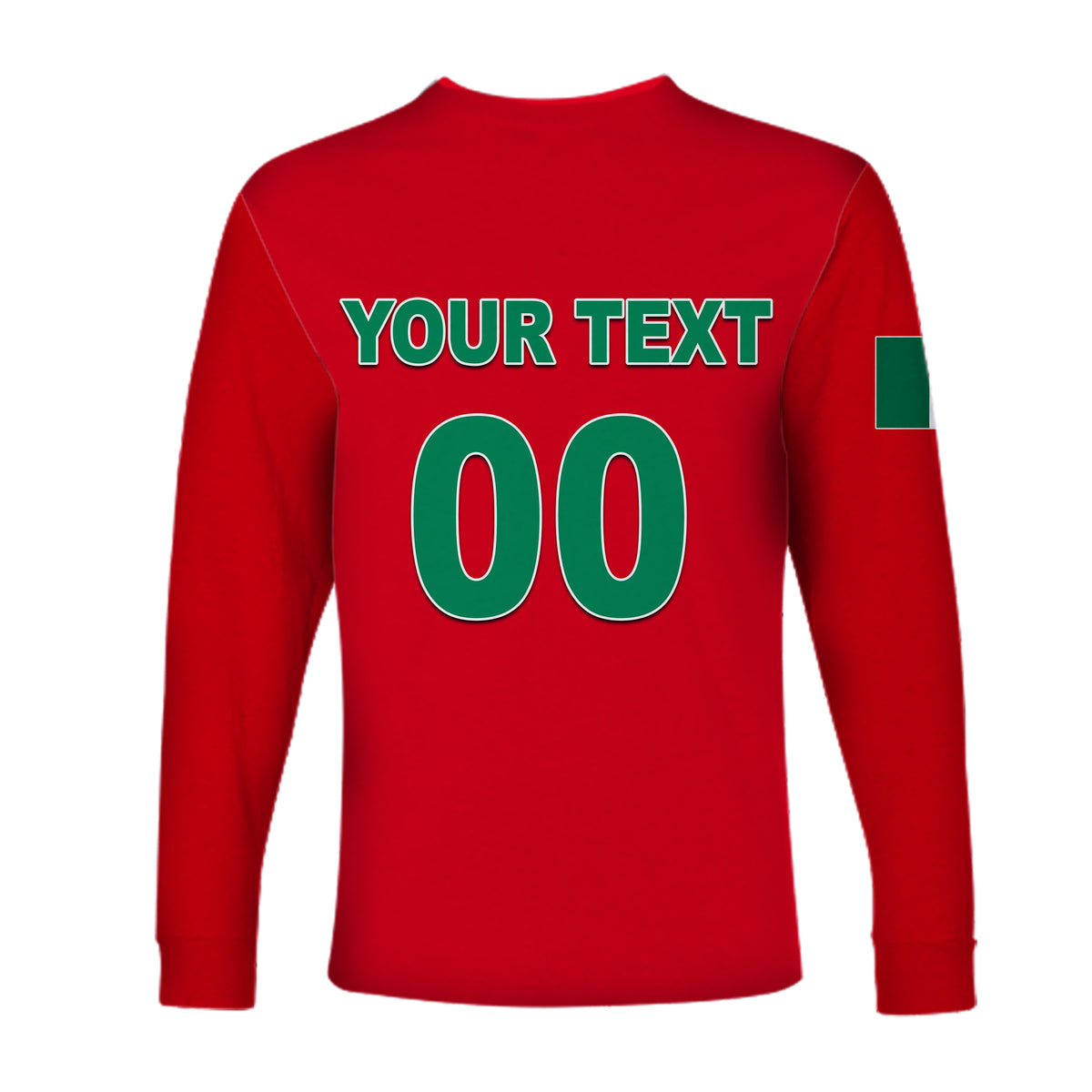 (Custom Personalised And Number) Baseball 2023 Mexico Long Sleeve Shirts Red Style LT6 - Wonder Print Shop