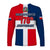 Dominican Republic Independence Day Long Sleeve Shirts LT6 - Wonder Print Shop