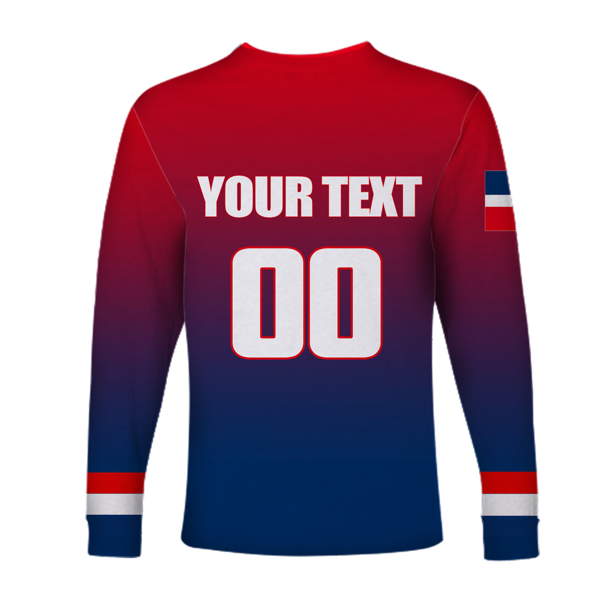 (Custom Personalised And Number) Baseball 2023 Dominicana Long Sleeve Shirts LT6 - Wonder Print Shop